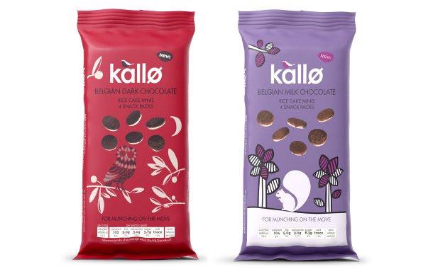 Kallø launches new chocolate rice cake mini snack packs