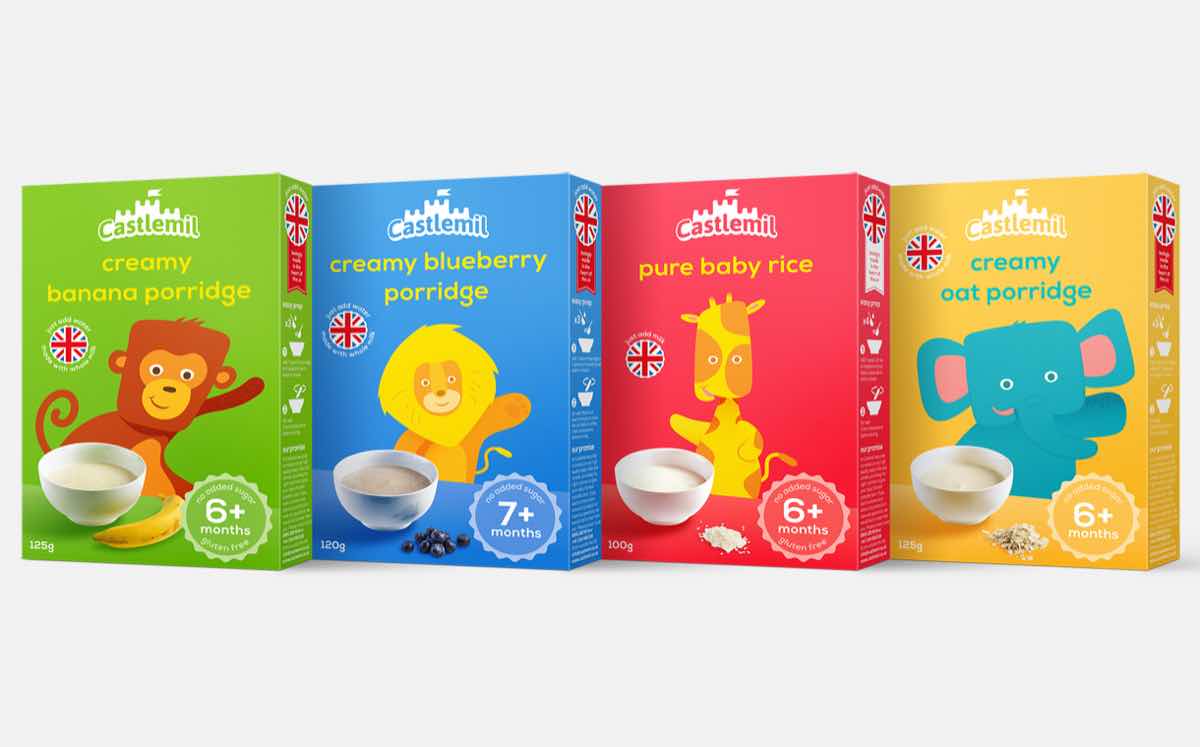 Castlemil debuts brand of cereal specially designed for infants