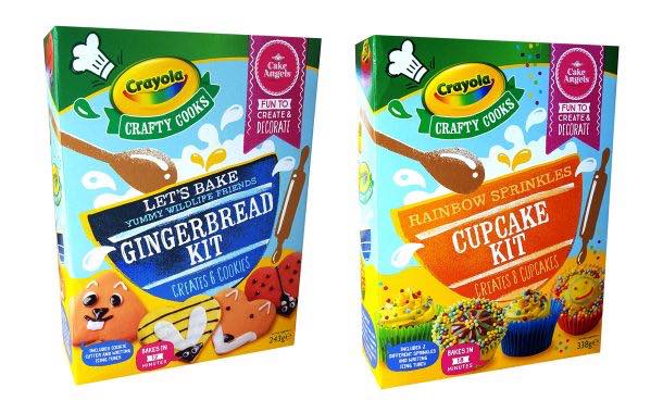 Cake Angels launches Crayola baking kits into UK retail