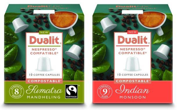 Dualit's compostable capsules for single origin coffees