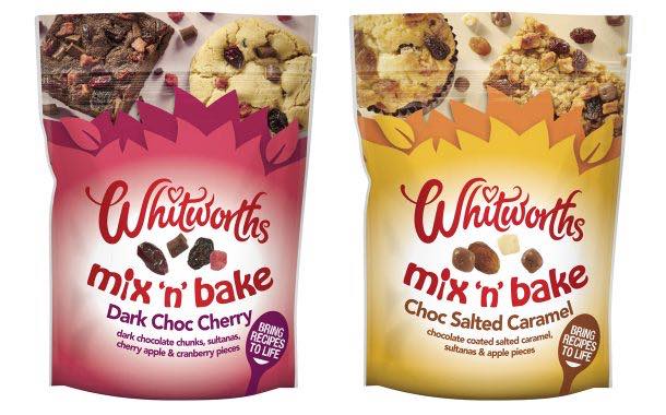 Whitworths releases new two-flavour range of baking mixes