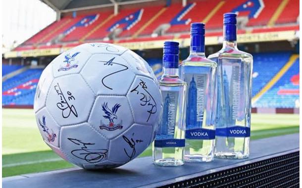 New Amsterdam Vodka announces partnership with Crystal Palace football club