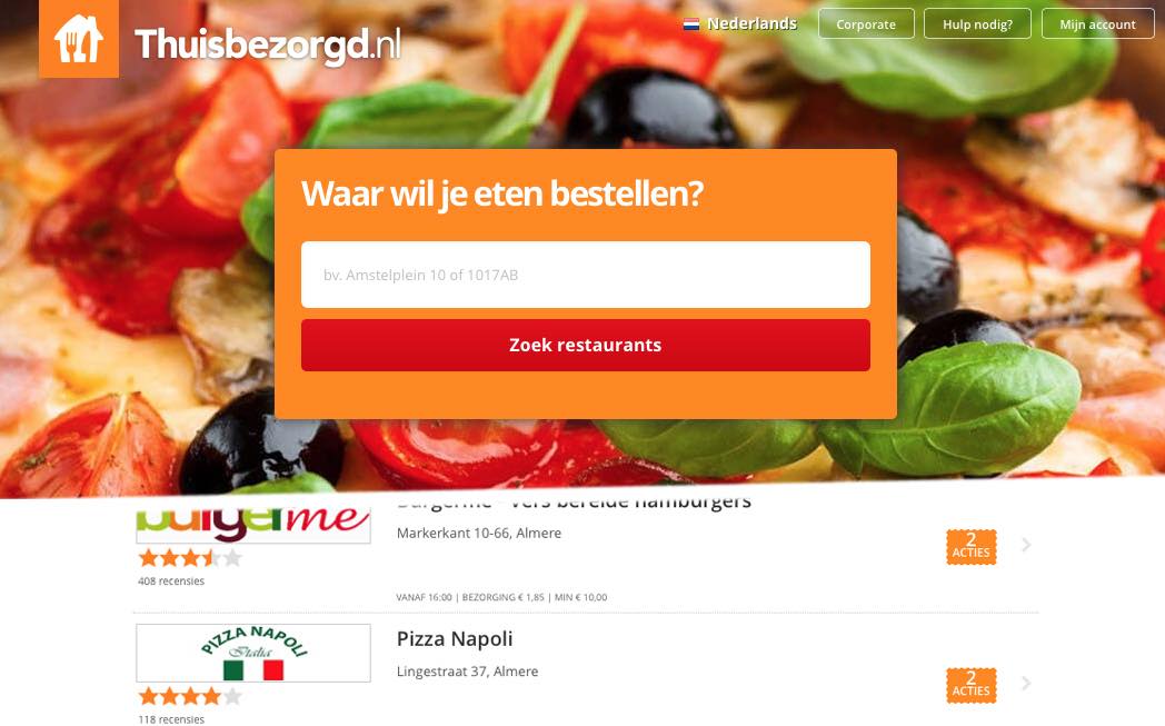 Just Eat sells Belgian and Dutch businesses to rival for €22.5m