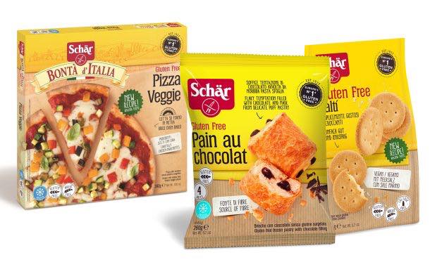 Schär rolls out line of new gluten-free snack products in the UK