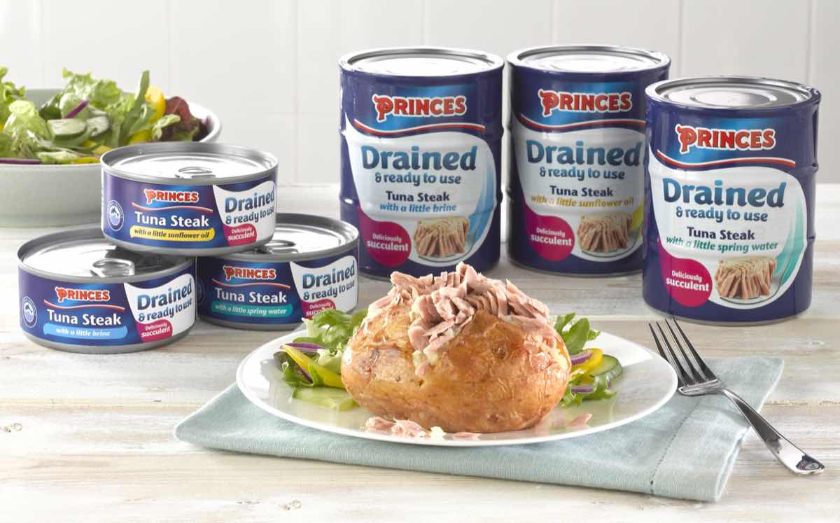 Princes launches pre-drained format of its tinned tuna