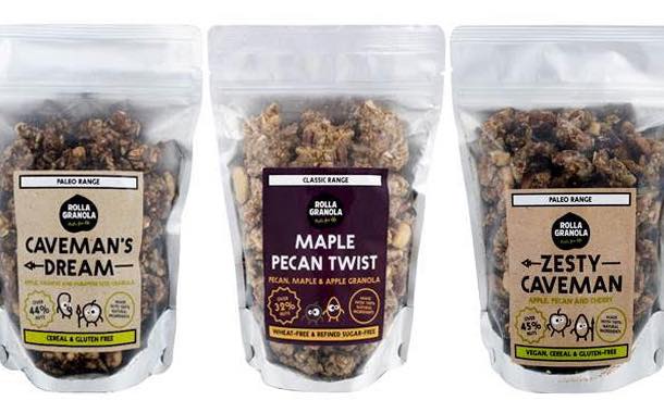 Rollagranola launches 'healthy, natural' granola mixes in UK