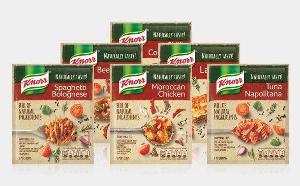 Stock brand Knorr launches debut range of dry recipe mixes