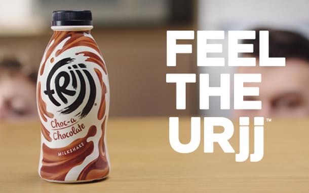 New Frijj milkshake ads tell consumers to 'feel the urjj'
