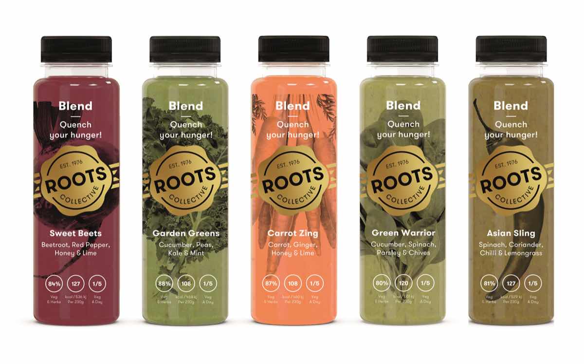 Roots Collective launches whole vegetable blends