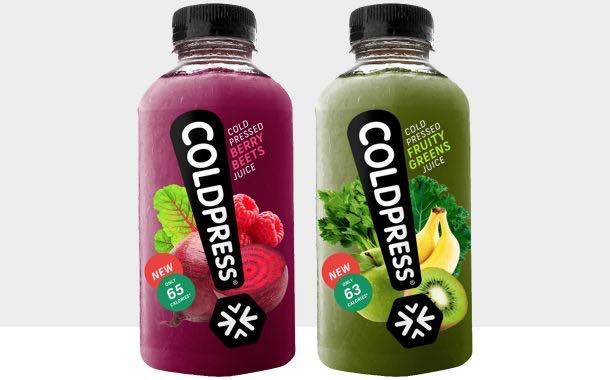 Coldpress launches 'new generation' of low-calorie juices