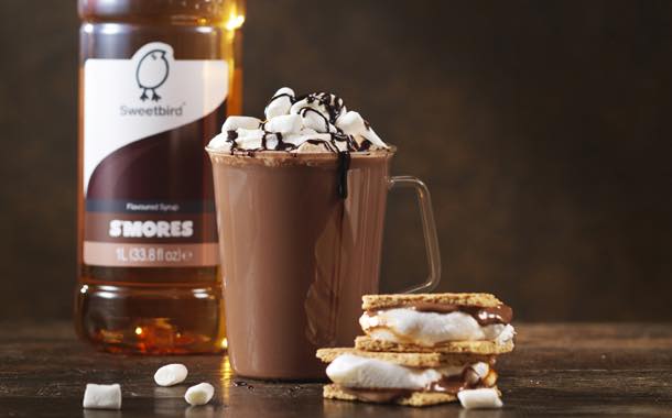 Sweetbird launches new s'mores syrup for hot beverages