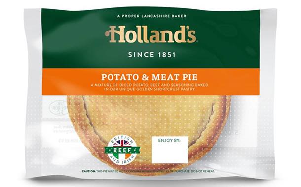 Holland's Pies introduces new packaging for hot food-to-go ranges