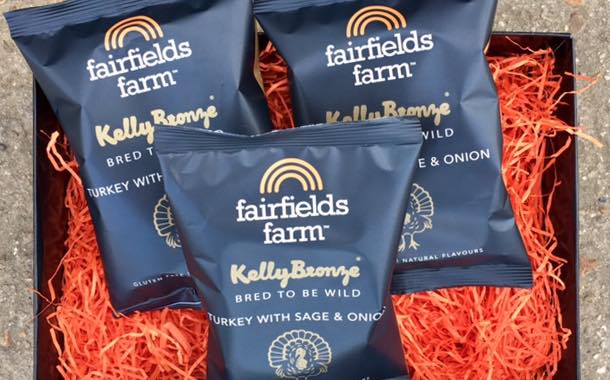 Fairfields Farm launches festive turkey and stuffing crisp flavour