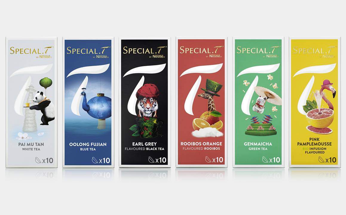 Nestlé relaunches Special.T tea capsules with fresh new look - FoodBev Media