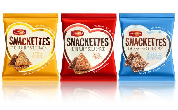 Linwoods launches range of slow-cooked healthy seed snacks