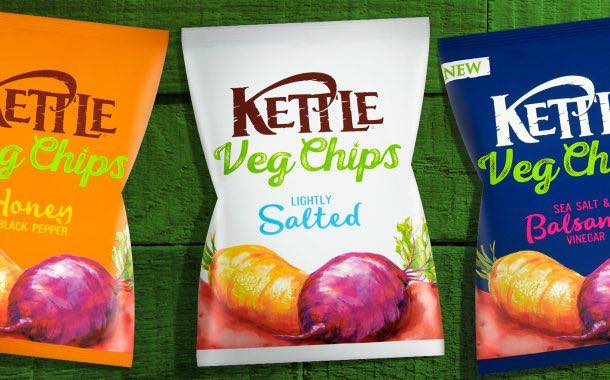 Kettle Foods launches new range of mixed vegetable chips