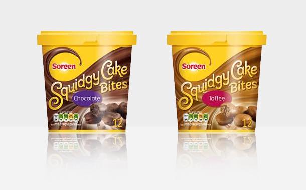 Malt loaf maker Soreen launches 'squidgy cake bite' sharing packs