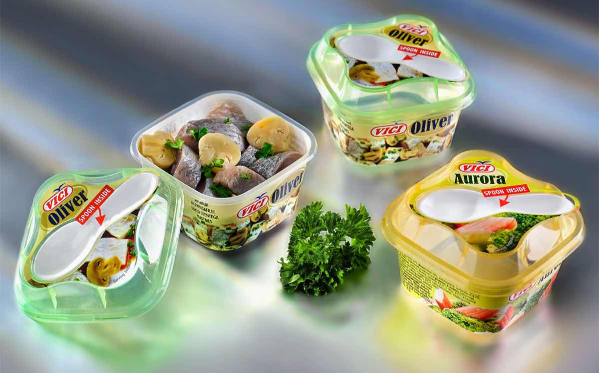 Lithuanian food group Viciunai launches fish salad snack packs
