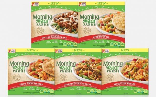 Morning Star Farms brings out five more vegetarian meal bowls
