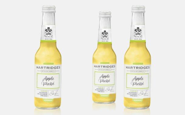 Hartridges expands sparkling range with launch of apple pressé