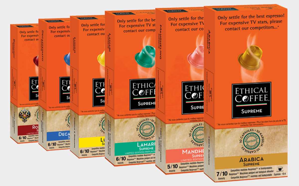 Ethical Coffee Company develops biodegradable coffee capsules