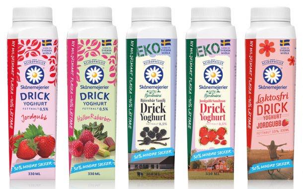 Swedish dairy 'first' to switch to new Tetra Pak carton bottle