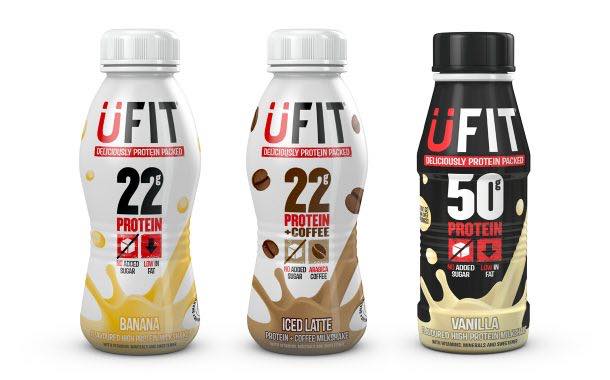 Üfit protein drinks adds three new flavours to UK range