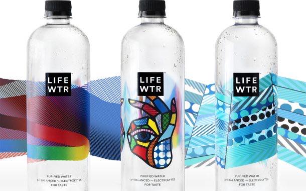 PepsiCo launches new premium bottled water range featuring label designs by emerging artists