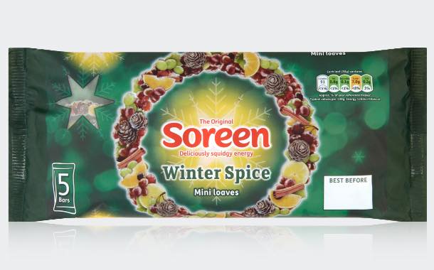 Soreen introduces festive 'winter spice' malt loaf mini bars