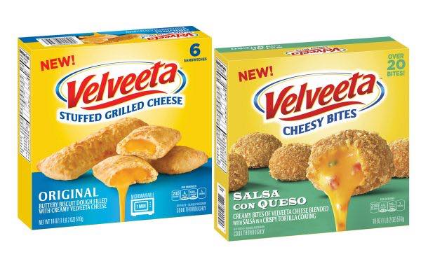 Kraft Heinz brings Velveeta brand of cheese into frozen snacks aisle