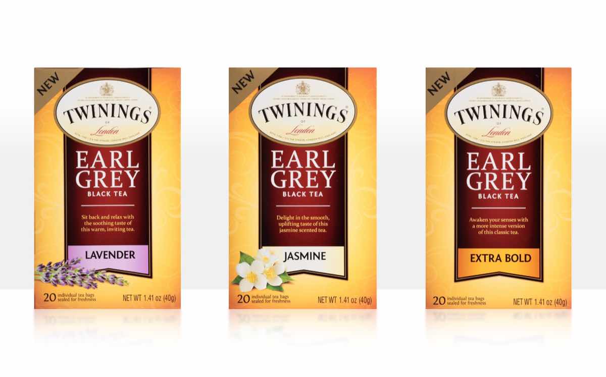 Twinings adds new flavours of Earl Grey tea in North America