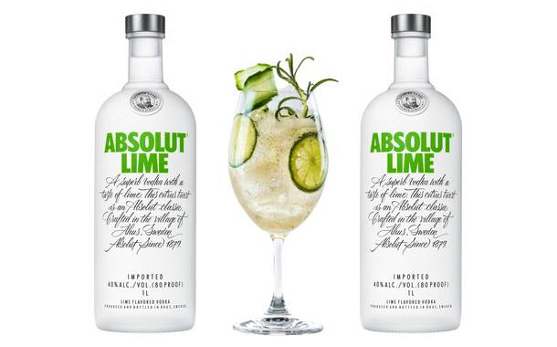 Absolut launches lime-flavoured vodka in time for the Grammys