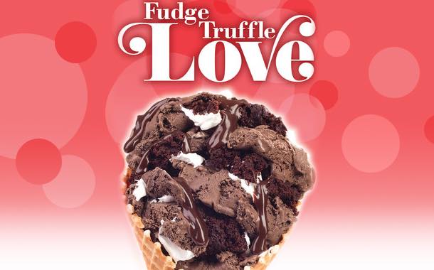 Cold Stone Creamery brings back Valentine fudge truffle ice cream