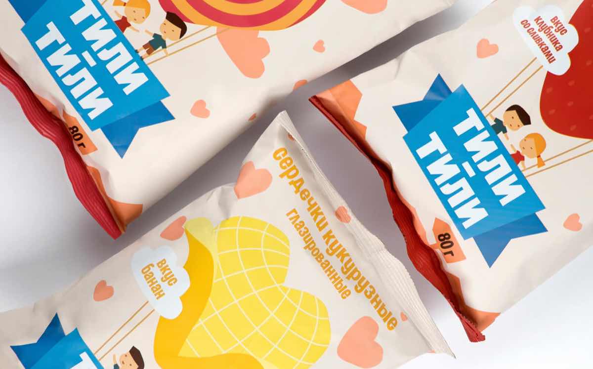 Belarus company Lidkon launches snacks with stylish heart design