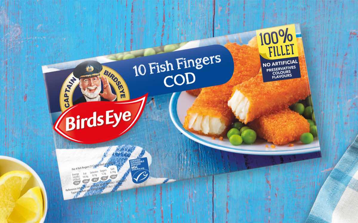 Birds Eye continues rebrand with new look for flagship fish fingers -  FoodBev Media