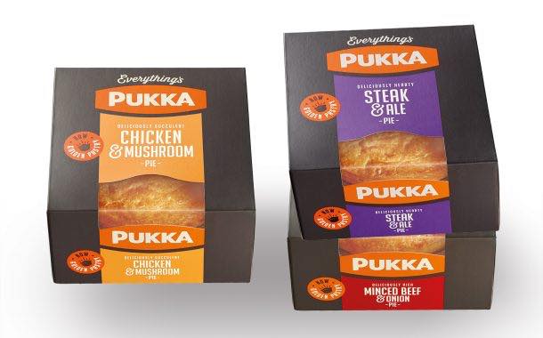 Pukka Pies relaunches packaging alongside £8m marketing support