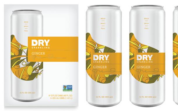 Dry Soda unveils 'bold and spicy' ginger flavour of Dry Sparkling