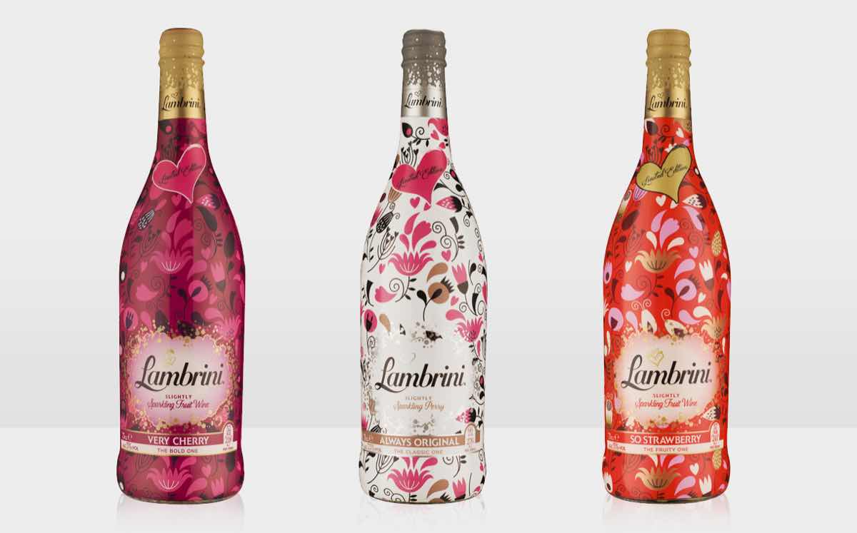 Lambrini unveils designs ahead of Valentine's and Mother's Day