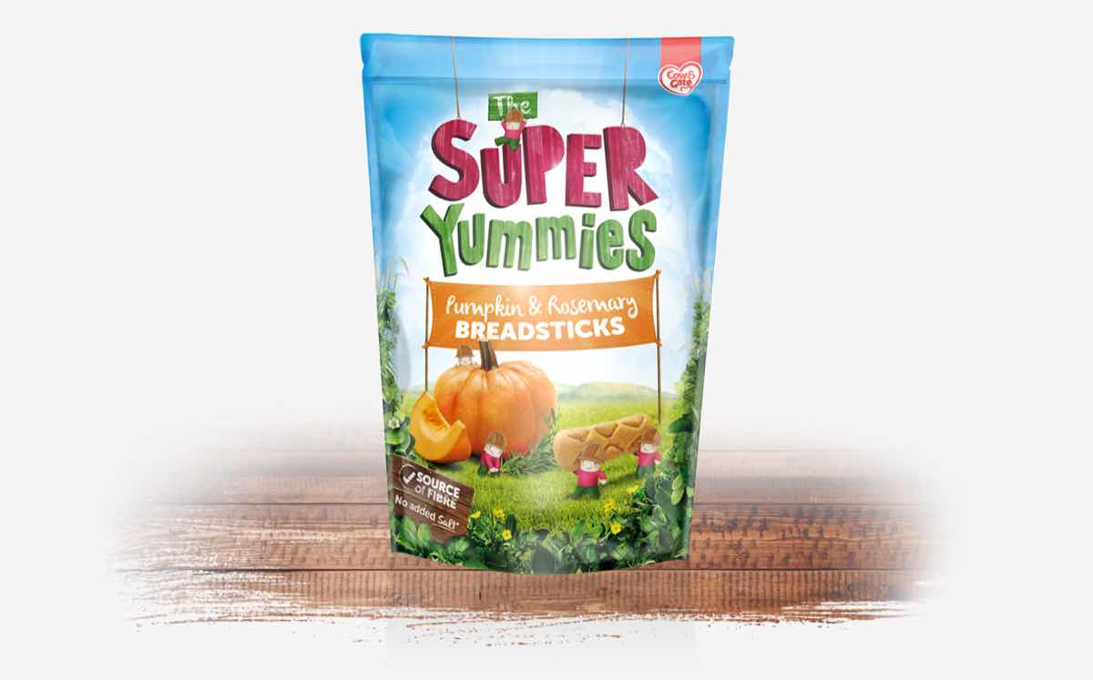 Super Yummies adds new flavour to range of children's breadsticks