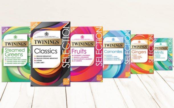 Twinings unveils range of packs with selection of different teas
