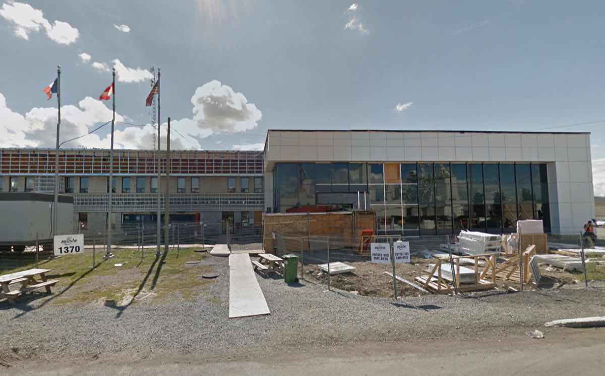 Bridor had previously announced expansions to all of its sites, including the one in Boucherville. © Google