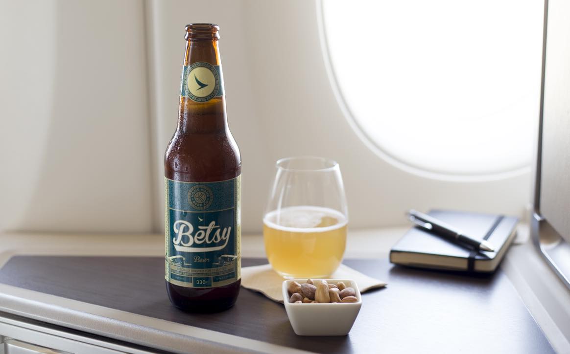 Cathay Pacific develops beer designed to be drunk at 35,000ft