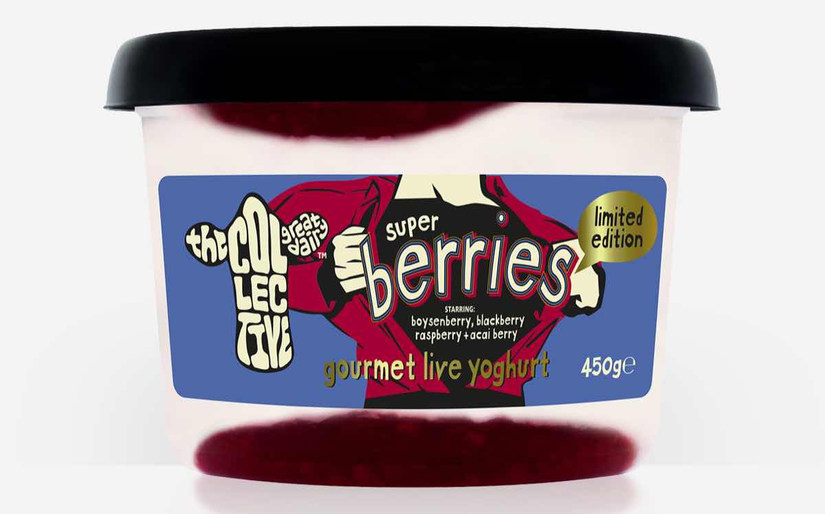 The Collective launches super berry yogurt with boysenberries