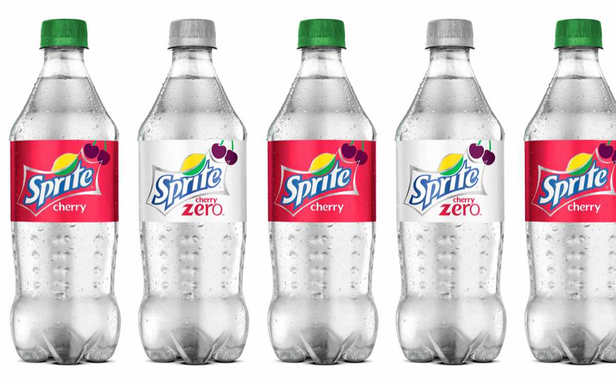 Sprite adds permanent cherry and cherry zero-sugar variants