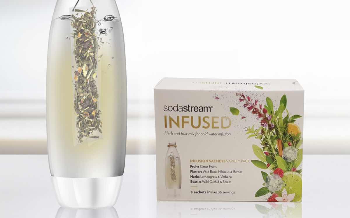 SodaStream unveils new fruit and herb infusions inspired by tea