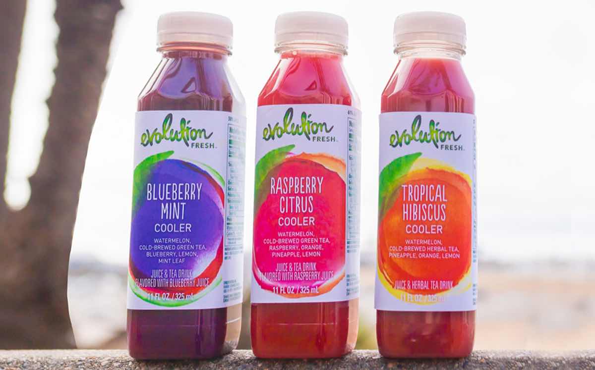 Starbucks' Evolution Fresh adds new blends of cold-brewed tea and juice