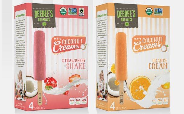 Frozen snack brand DeeBee's launches new coconut ice lollies