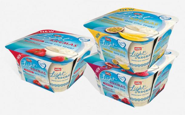 Müller debuts brand of whipped Greek yogurts with zero fat