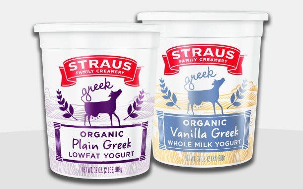 Straus Family Creamery doubles organic Greek yogurt options