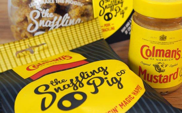 Colman's mustard teams up on new flavour of pork crackling